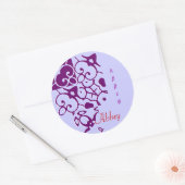 Abbey Designer Name Sticker (Umschlag)