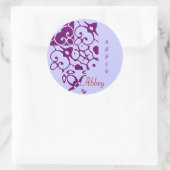 Abbey Designer Name Sticker (Tasche)