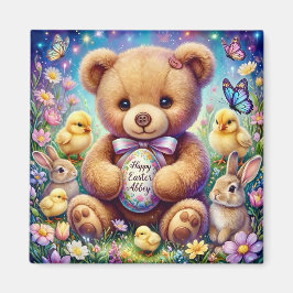 ABBEY ~ Easter Teddy ~  Magnet