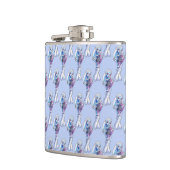 Abbey-Flasche Flachmann (Links)