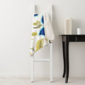 Abbey Floral Tiles - Blue Blooms Sherpadecke (Beispiel)