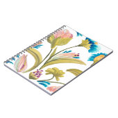 Abbey Floral Tiles - Frühlingsblumen Notizblock (Linke Seite)