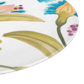 Abbey Floral Tiles - Frühlingsblumen Schneidebrett (Ecke)