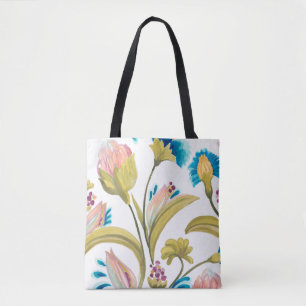 Abbey Floral Tiles - Frühlingsblumen Tasche