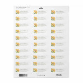 Abbey Floral Tiles - Gelb (Vorne)