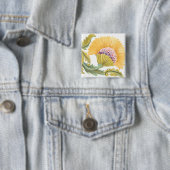 Abbey Floral Tiles - Gelb Button (Beispiel)