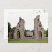 Abbey Glastonbury (1970er) Postkarte (Vorne/Hinten)