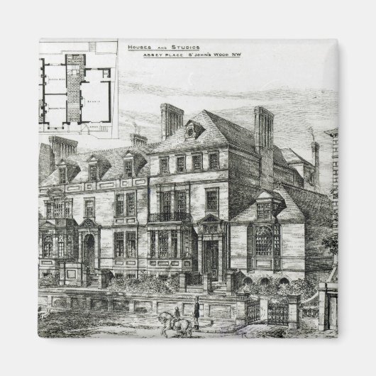 Abbey Place, St.John's Wood Magnet (Vorne)