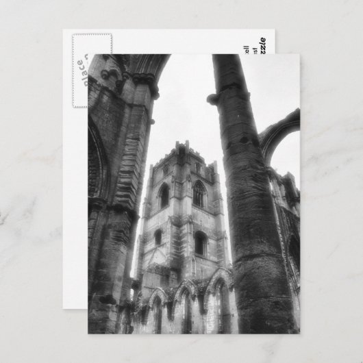 Abbey Postkarte (Vorne/Hinten)