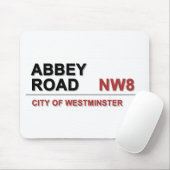 Abbey Road London England - Vintag Mousepad (Mit Mouse)