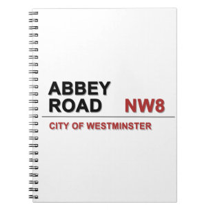 Abbey Road London England - Vintag Notizblock