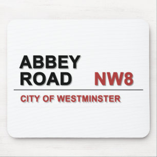 Abbey Road London England - vintage Mousepad