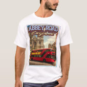 ABBEY ROAD LONDON - ENGLAND'S ICONIC ROAD T-Shirt (Vorderseite)