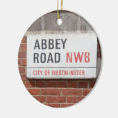 Abbey Road London Keramik Ornament (Links)