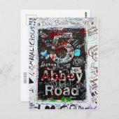 Abbey Road Postkarte (Vorne/Hinten)