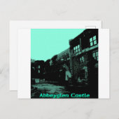 Abbeyglen Castle, Clifden, Irland Postkarte (Vorne/Hinten)