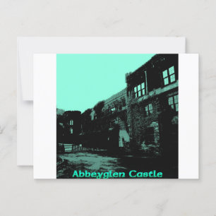Abbeyglen Castle, Clifden, Irland Postkarte