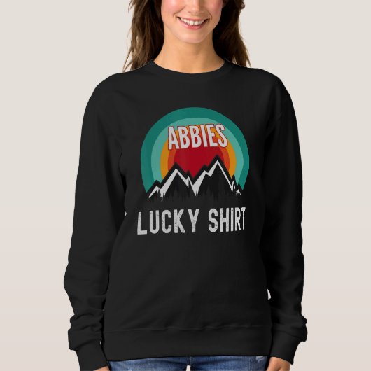 Abbies Lucky Sweatshirt (Vorderseite)