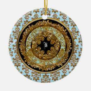 Abbigail Robineau viktorianisch anpassbar Keramik Ornament