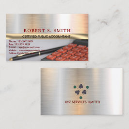 Abbild des CPA-Rechner für zertifizierte öffentlic Visitenkarte