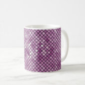 Abbilderhintergrund Kohlenstoff mit einem Rahmen f Kaffeetasse (VorderseiteRechts)