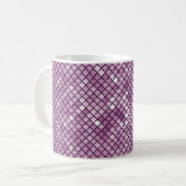 Abbilderhintergrund Kohlenstoff mit einem Rahmen f Kaffeetasse (Vorderseite Links)