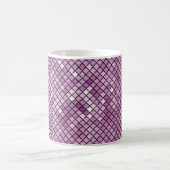 Abbilderhintergrund Kohlenstoff mit einem Rahmen f Kaffeetasse (Mittel)