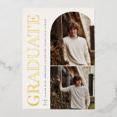 ABBILDSCHIRM ABSCHLUSS FOTO FOLIENEINLADUNG (Vorderseite)