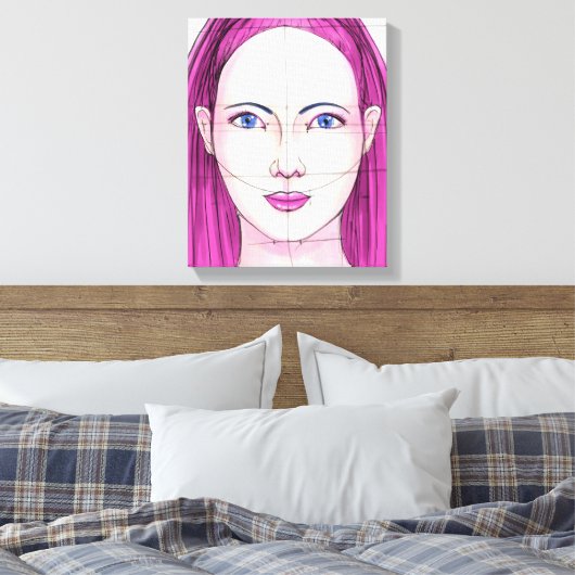 Abbildung 14 leinwanddruck (Insitu (Schlafzimmer))