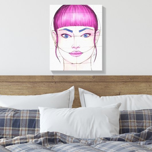 Abbildung 16 leinwanddruck (Insitu (Schlafzimmer))