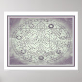 Abbildung 16 x 20: Sacred Geometry/Alchemy Poster (Vorne)