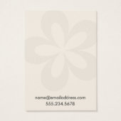 Abbildung 1 der Creme-Grafik-Blume 1 (Rückseite)