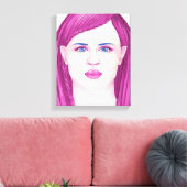 Abbildung 25 leinwanddruck (Insitu (Wohnzimmer))