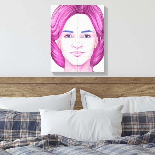 Abbildung 32 leinwanddruck (Insitu (Schlafzimmer))