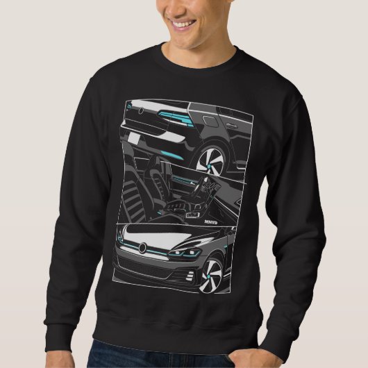 Abbildung 7 GTI Auto Sweatshirt (Vorderseite)