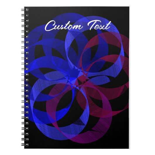 Abbildung 8 Geometrisches Foto-Notebook Notizblock (Vorderseite)