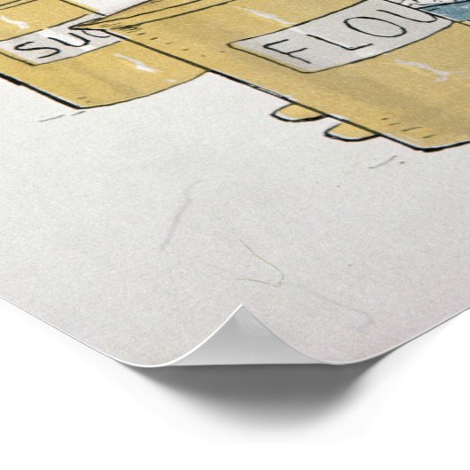 Abbildung "A" von "Apple Pie Alphabet" Poster (Ecke)