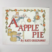 Abbildung "A" von "Apple Pie Alphabet" Poster (Vorne)