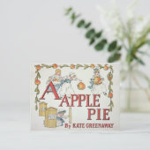 Abbildung "A" von "Apple Pie Alphabet" Postkarte (Stehend Vorderseite)