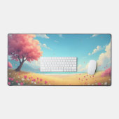 Abbildung auf einer Schreibtischmatte (Tastatur & Maus)