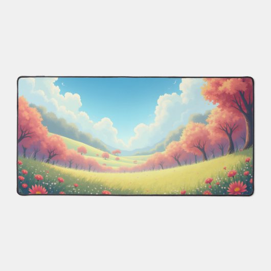 Abbildung auf einer Schreibtischmatte (Vorderseite)