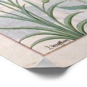 Abbildung aus dem "Buch der einfachen Arzneimittel Poster (Ecke)