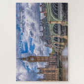 Abbildung: Big Ben & Westminster Bridge, London Puzzle (Vertikal)