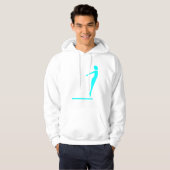 Abbildung: Cyan Hoodie (Vorne ganz)