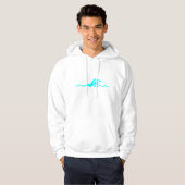 Abbildung: Cyan Hoodie (Vorne ganz)