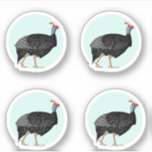 Abbildung der Guinea Aufkleber (Vorderseite)