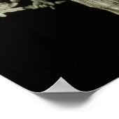 Abbildung der hinduistischen Göttin Kali Poster (Ecke)