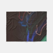 Abbildung der LED-Leuchten in verschiedenen Farben Fleecedecke (Vorderseite (Horizontal))