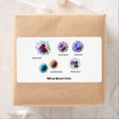 Abbildung der Leukozyten aus weißen Blutkörperchen (Insitu)