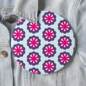 Abbildung der lila und rosa Blumenformen Button (Beispiel)
